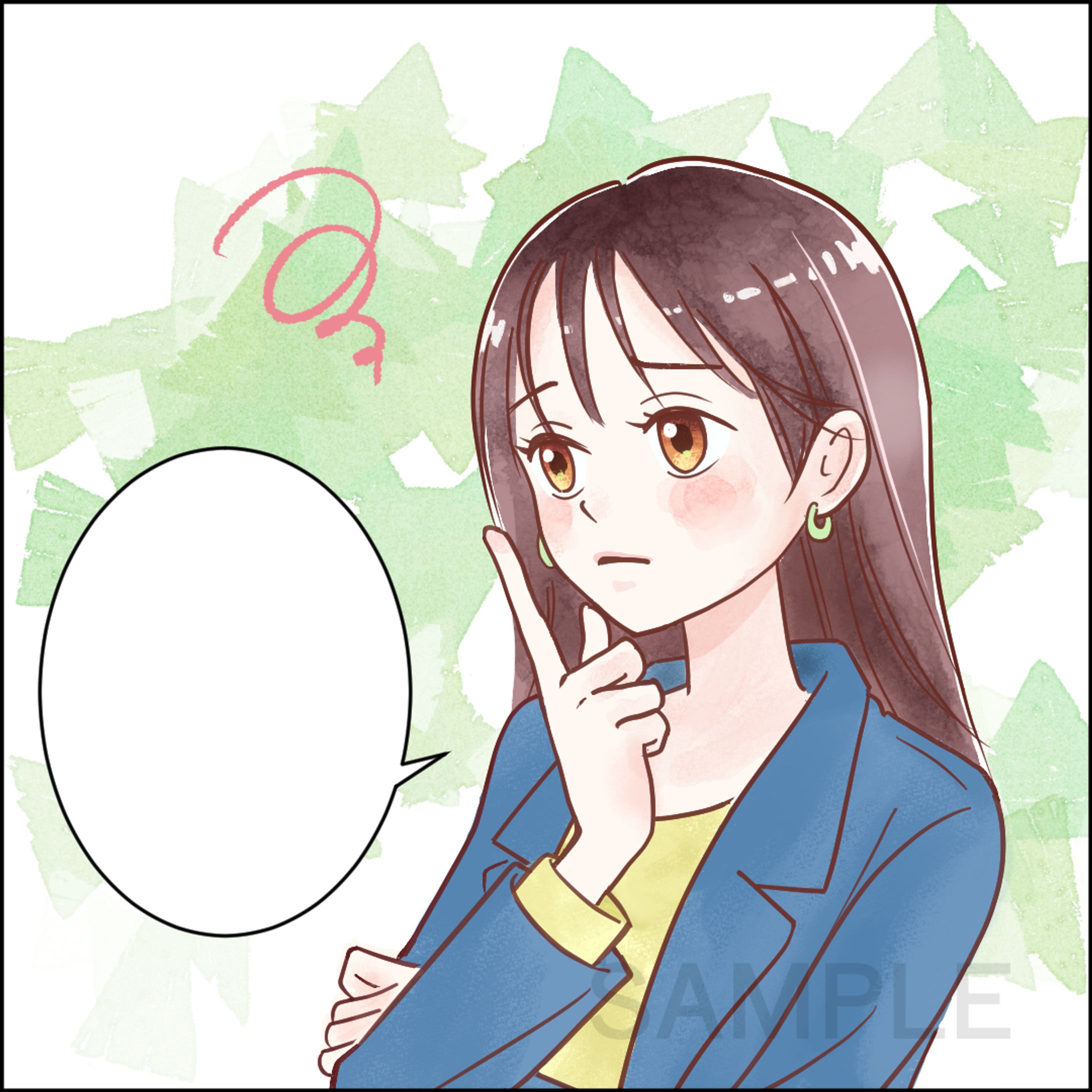 サンプル漫画/イラスト：Instagram恋愛系-1
