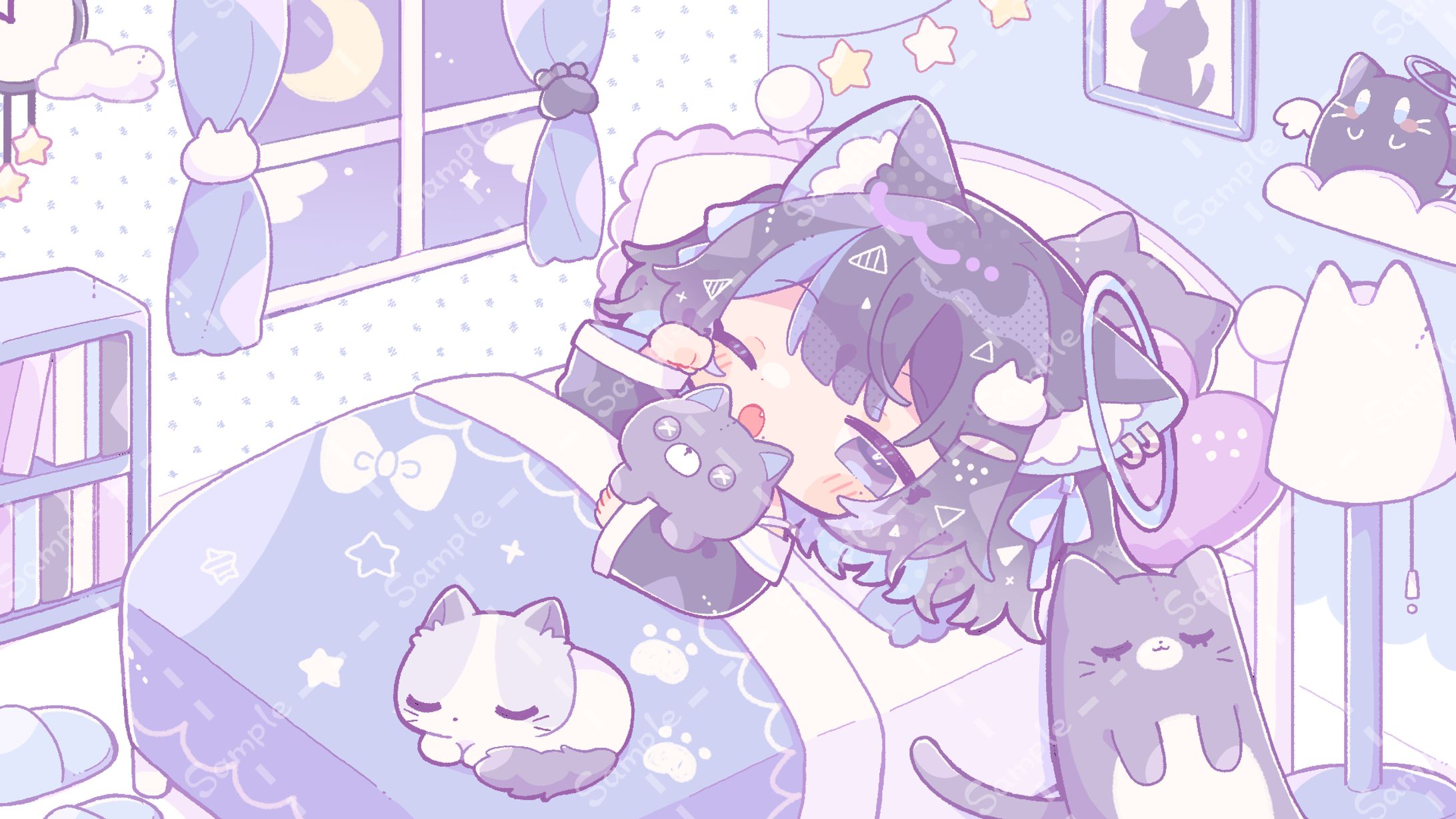 あろねこ様SD＆ミニキャライラスト-1