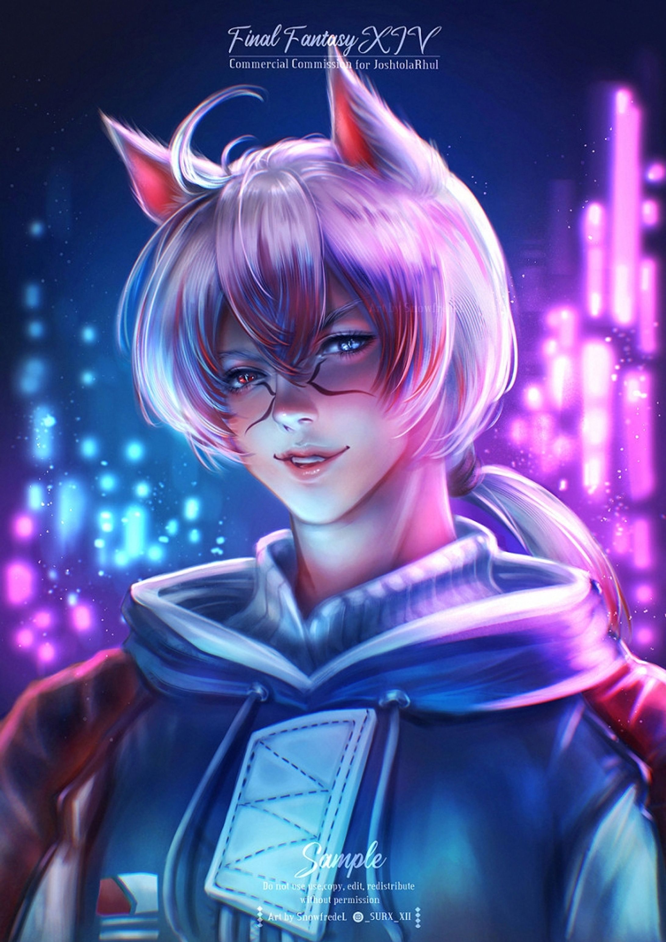FFXIV portrait Commission-1