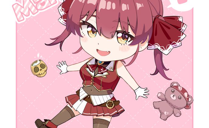デフォルメマリン船長💕
