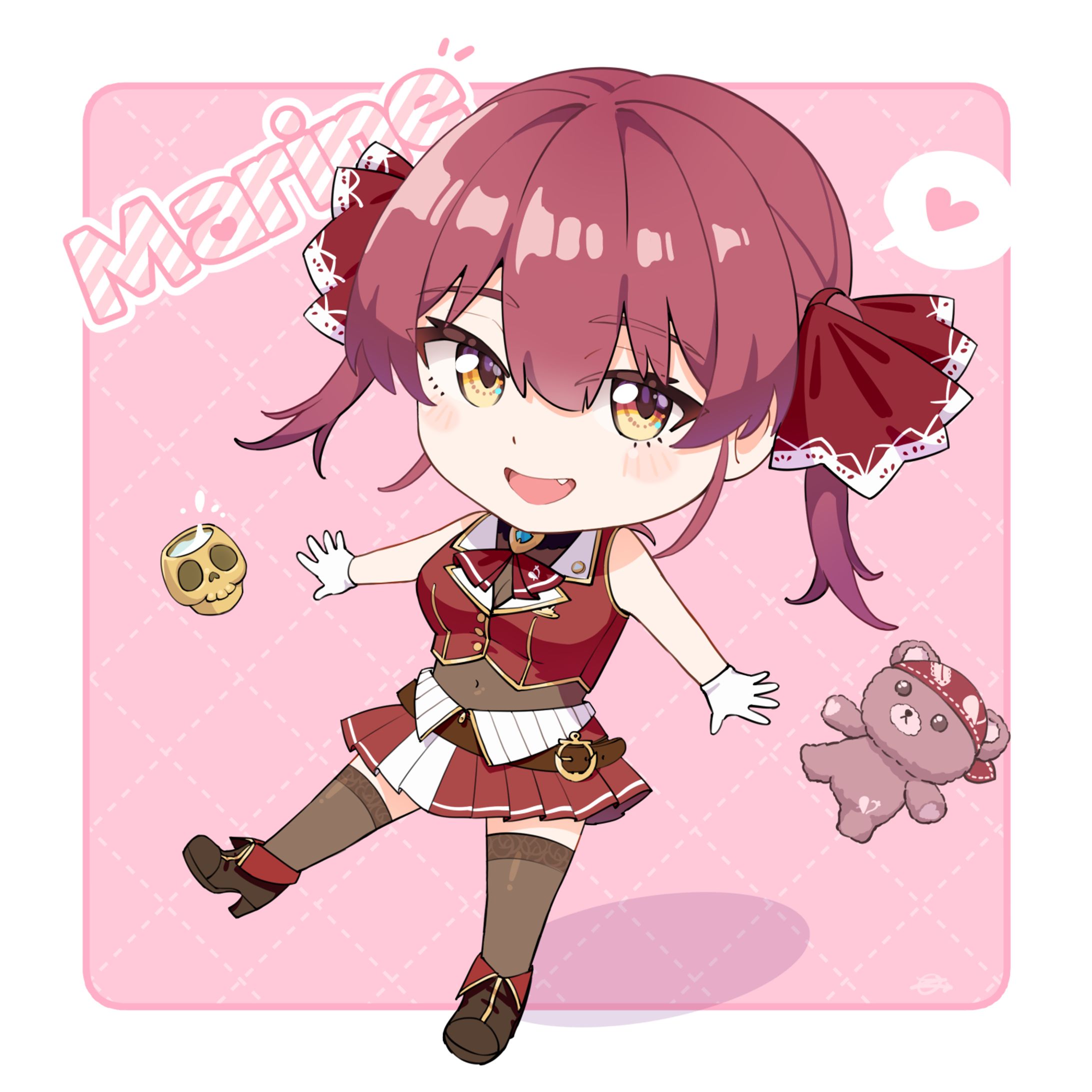 デフォルメマリン船長💕-1