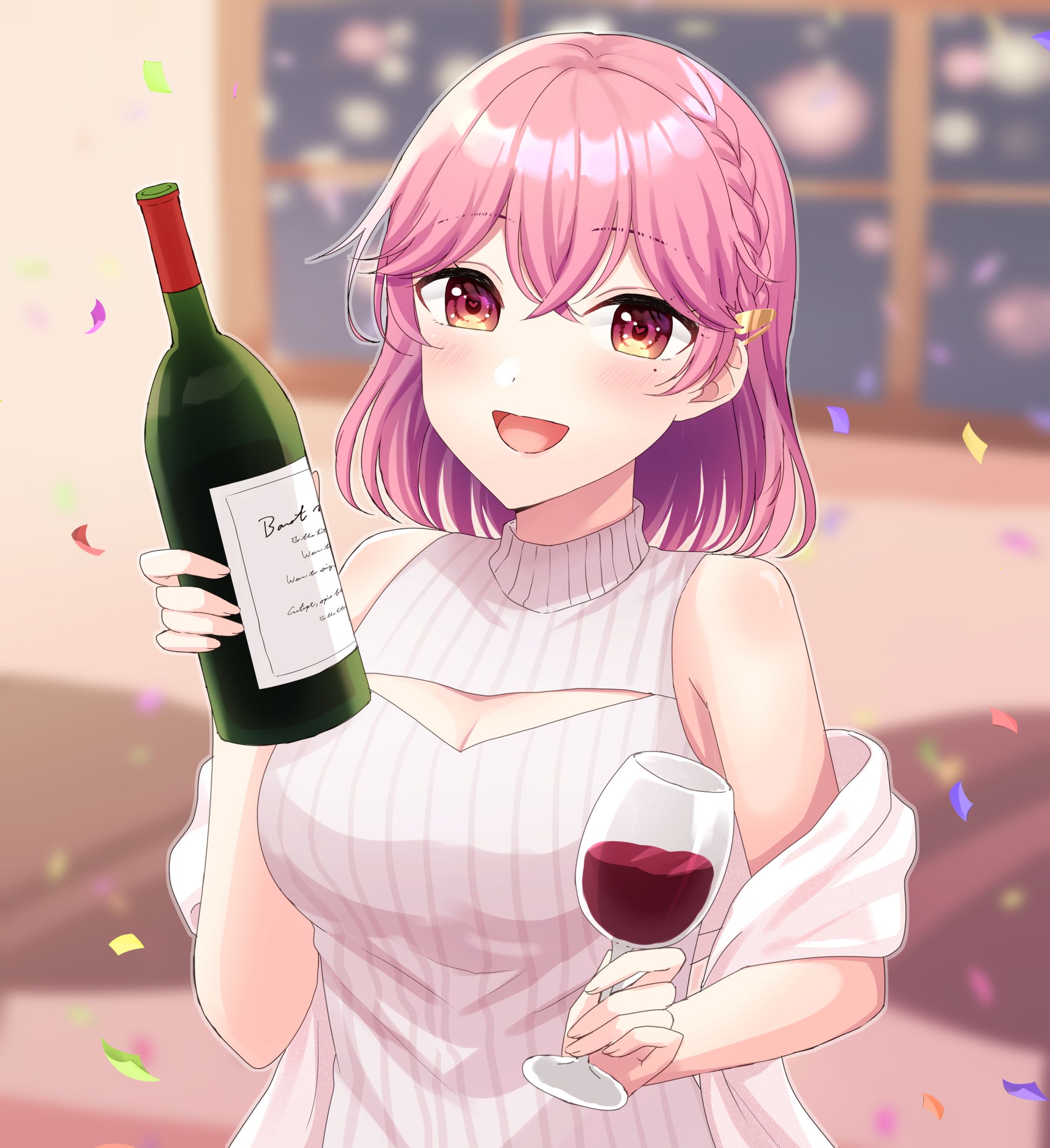 【ご依頼】愛神アプロ様 一枚絵(差分有)-1