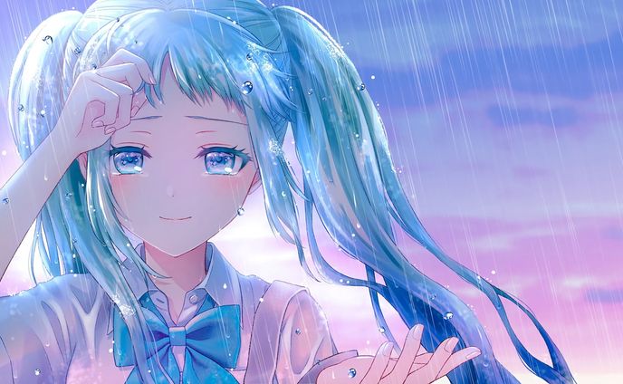 Vocaloid illustration