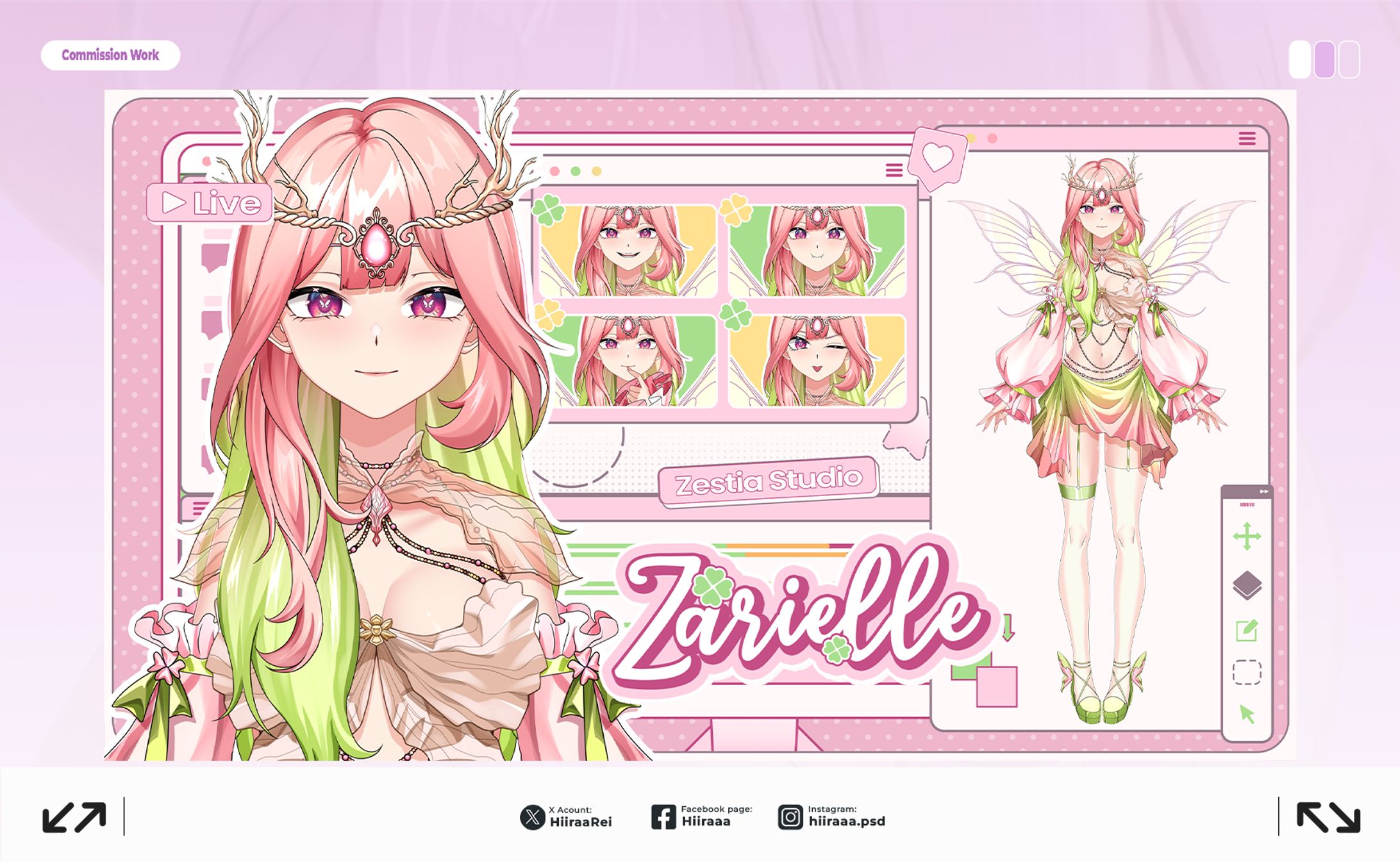 [Gigs Design] - Vtuber Showcase-1