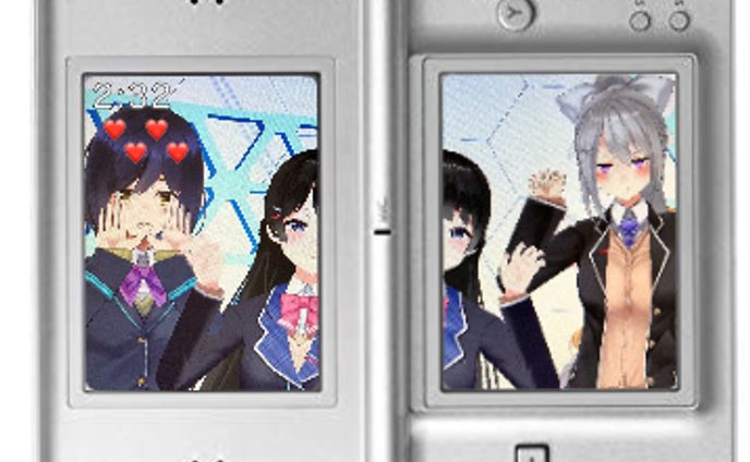 コラージュ:にじさんじJK組×ラブプラス