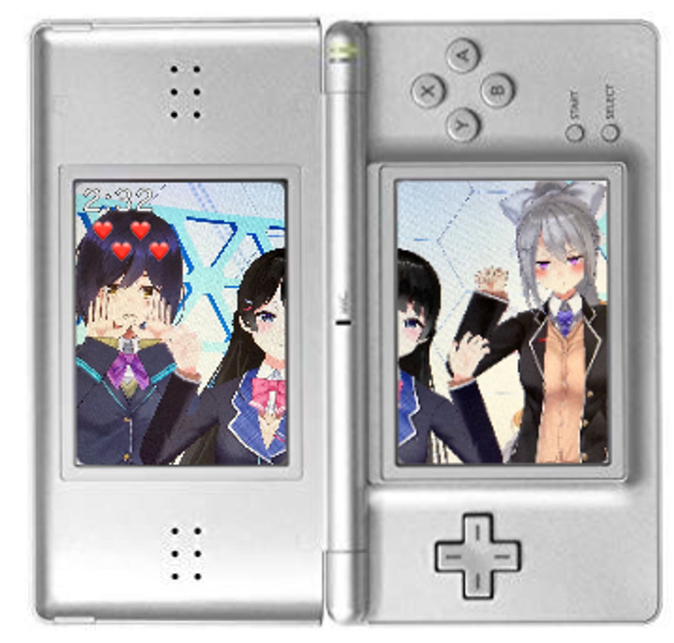 コラージュ:にじさんじJK組×ラブプラス-1