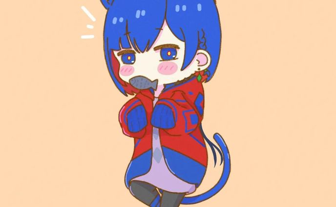 🐱
.
.
.
#kamitsubaki_studio #RIM #理芽 #art #digitalart #digitaldrawing #illust #illustration #fanart #vsinger #virtualyoutuber #artoninstagram #artistsoninstagram