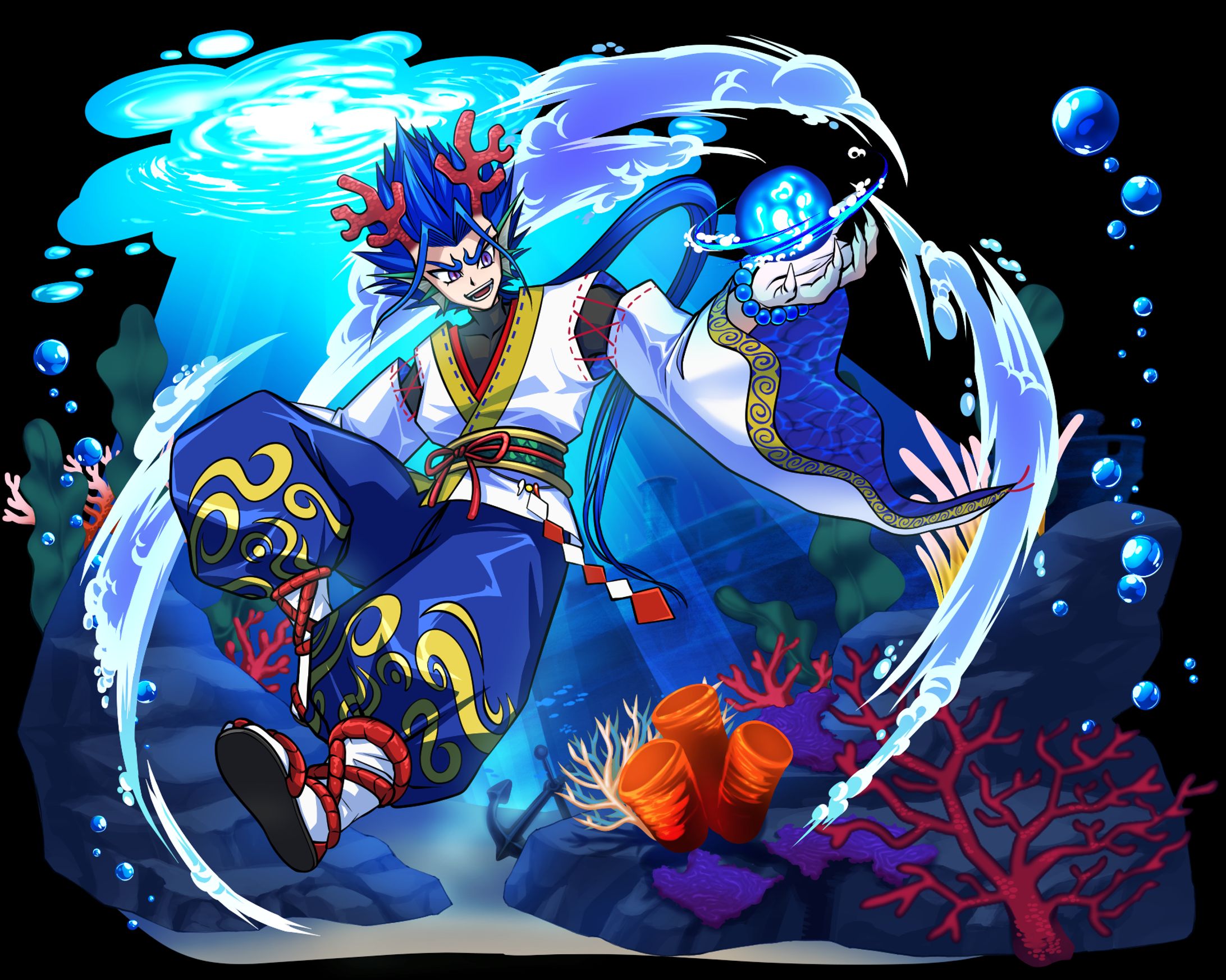 ソシャゲ風イラスト-1