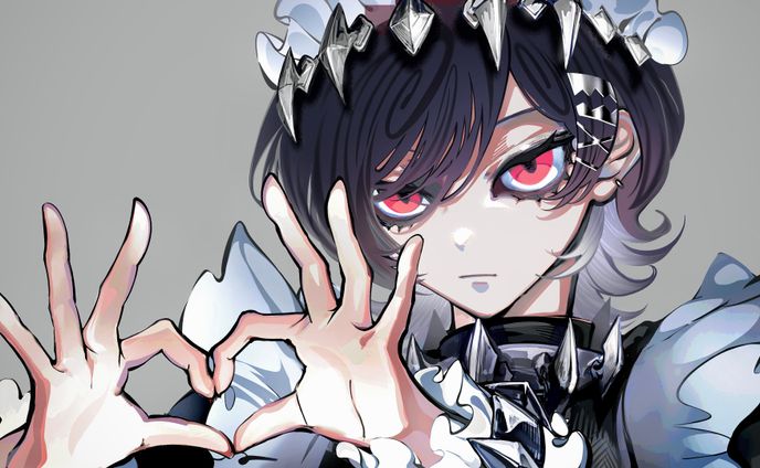 「モエチャッカファイア/coverd by スミレ」MVイラスト
