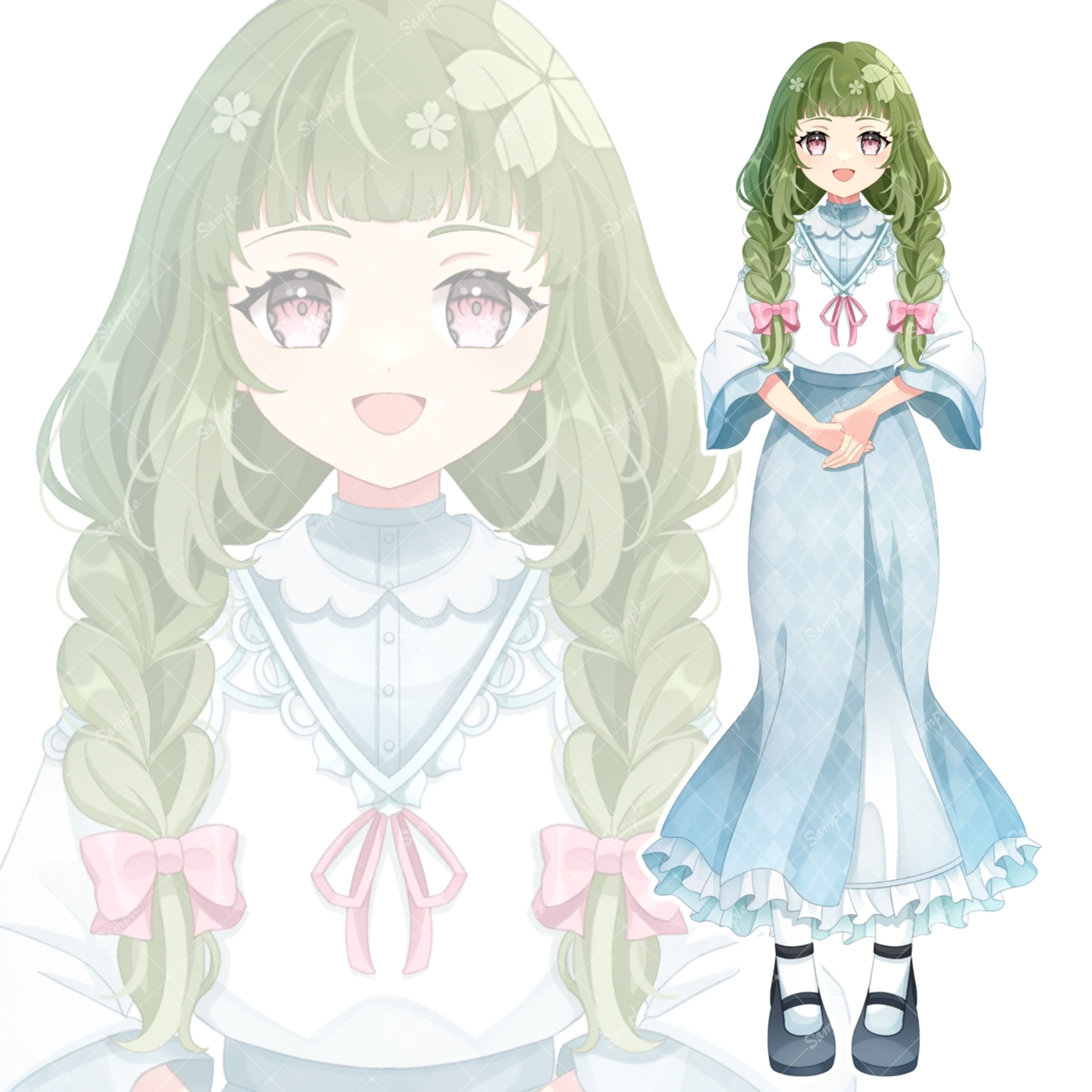 cozoru研修生 森久佐蓮華様 立ち絵-1