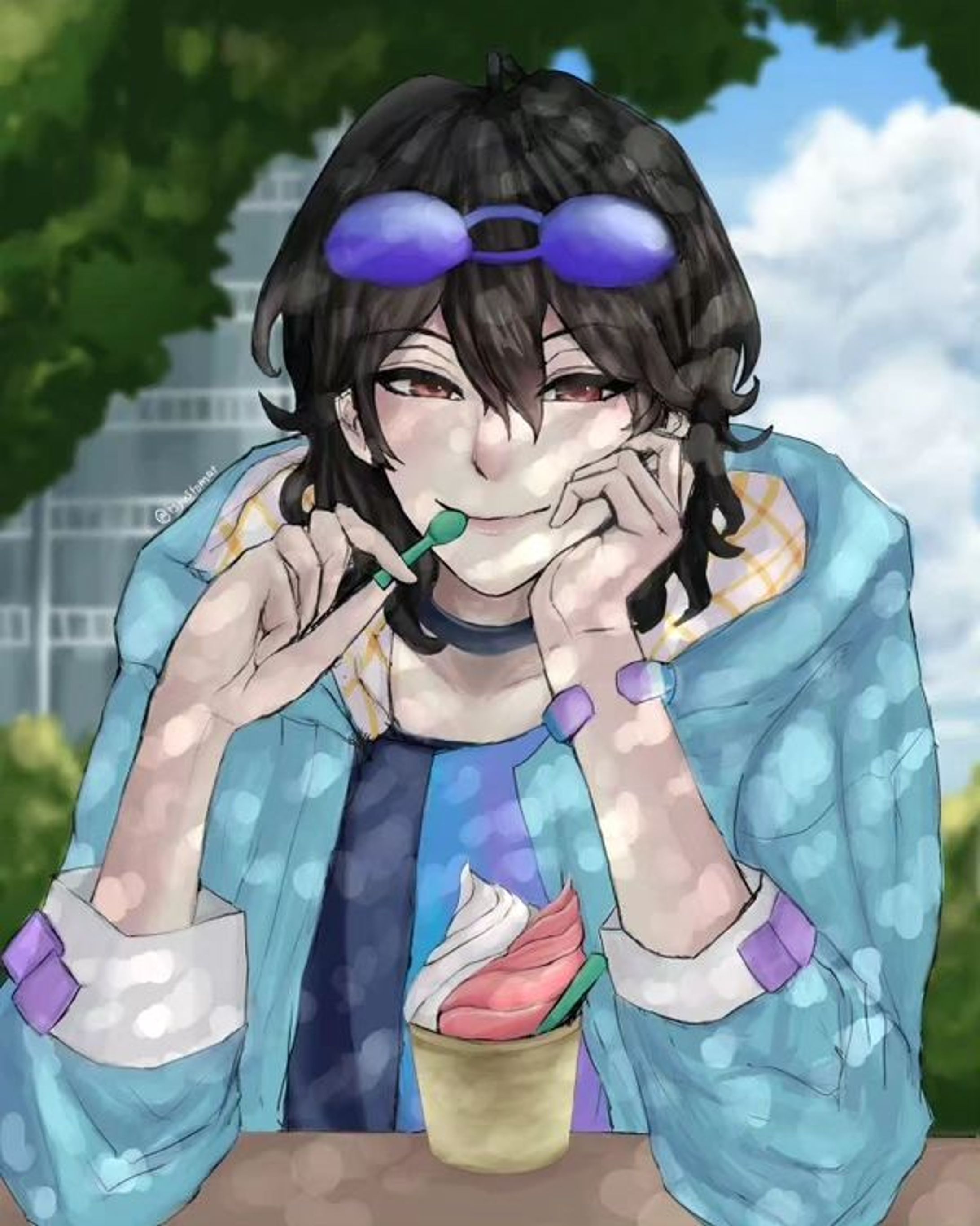 Rei summer snow~

#reisakuma #ensemblestars-1