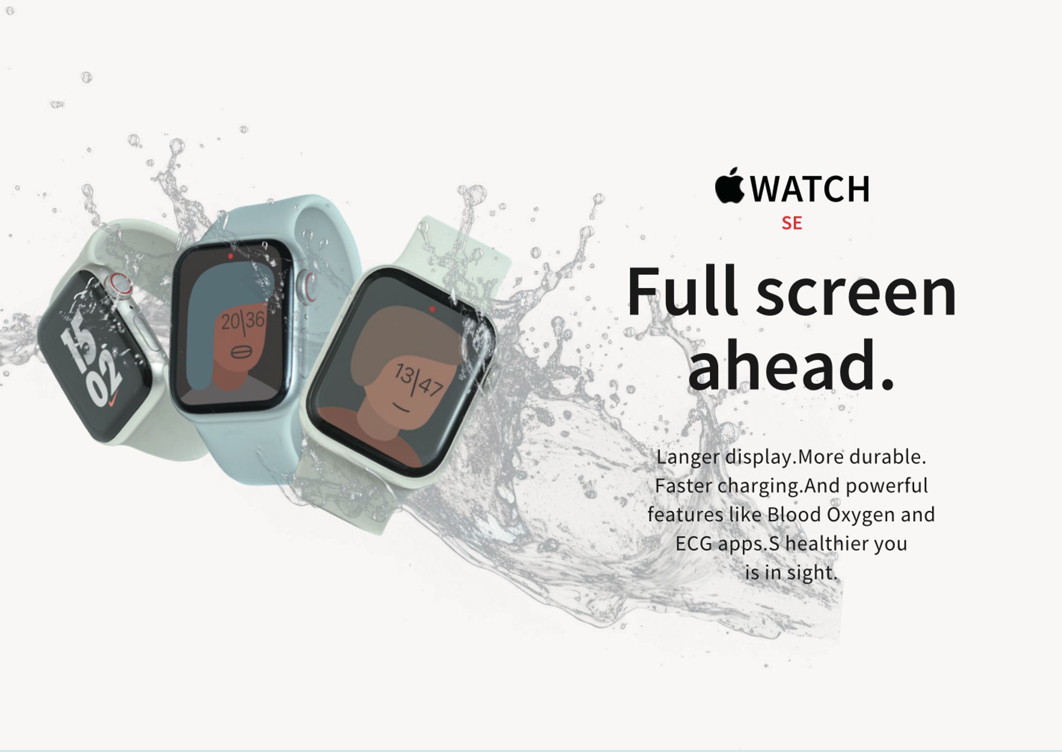 Apple Watchの製品紹介デザイン-1