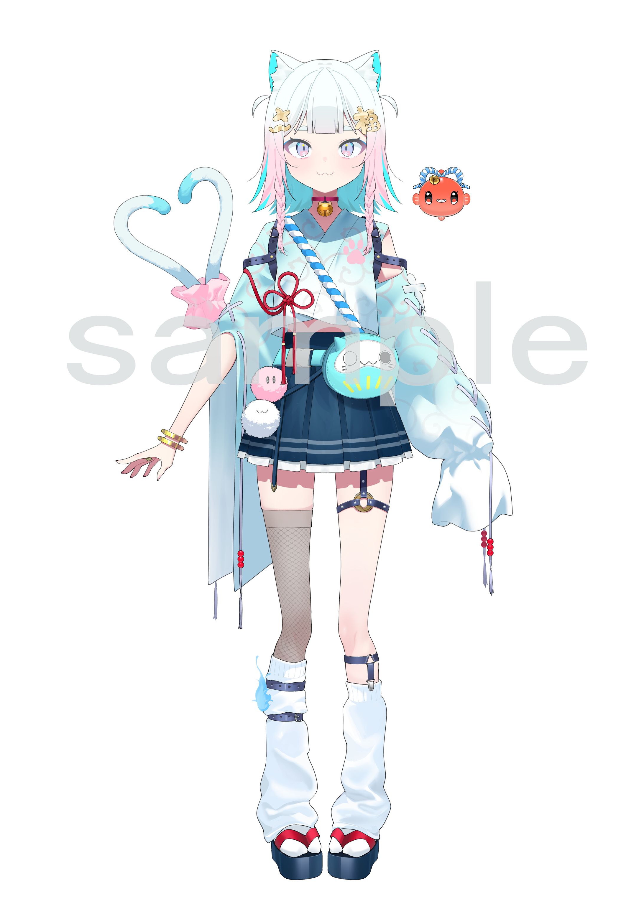 VNL　猫丹もね様 キャラクターデザイン・立ち絵-1