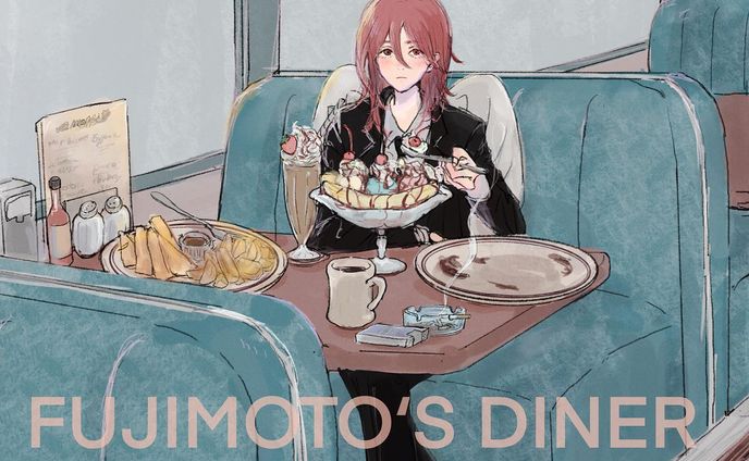 Angel devil and his partner are taking a break at the diner.

こはるちゃんが天使の悪魔は大食いだと言っていたので描きました。あー天使くんのキャラデザ可愛い😇

モブサイコ100のファンアートも描きたいです！！
最終回見たまんまの熱量で全員描いてやるーー！って燃えながらラフ描いていたのですが、全然しっくりくるラフが思いつかず、、こういう時って腕？技量？がそのハイテンションに追い付けず失敗する時が多いのです、、。落ち着いて気に入ったラフできてから描こうと思います。

#天使の悪魔
#chainsawmanedit 
#chainsawmananime 
#デジ絵

#bananasplit 
#chainsawman
#chainsawmanfanart
#akihayakawa 
#イラストレーター
#デジタルイラスト
#procreate
#angeldeviledit
#イラスト
#イラストが好きな人と繋がりたい
#illustration
#illust
#絵が好きた人と繋がりたい
#イラストグラム
#チェンソーマン
#チェンソーマン好きな人と繋がりたい
#drawing

#angeldevil
#angeldevilchainsawman
#anime

#插图 

 #드로잉 #일러스트 

#男の子イラスト
#イラストグラム
#おしゃれ好きな人と繋がりたい

 #插图画家