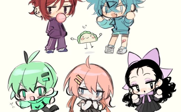 お借りした創作のちみ