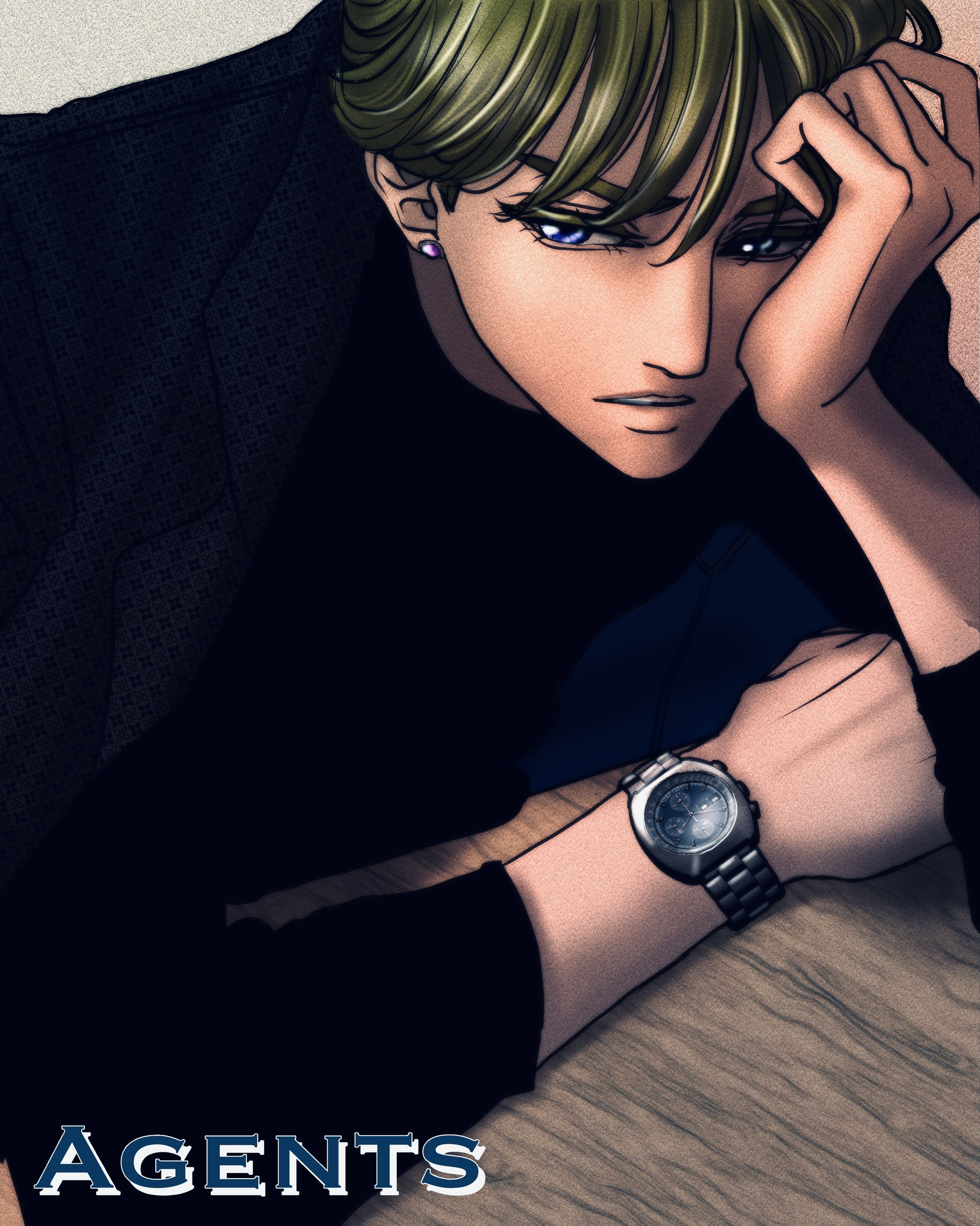 マンガ「AGENTS」キャラクターイラスト-1