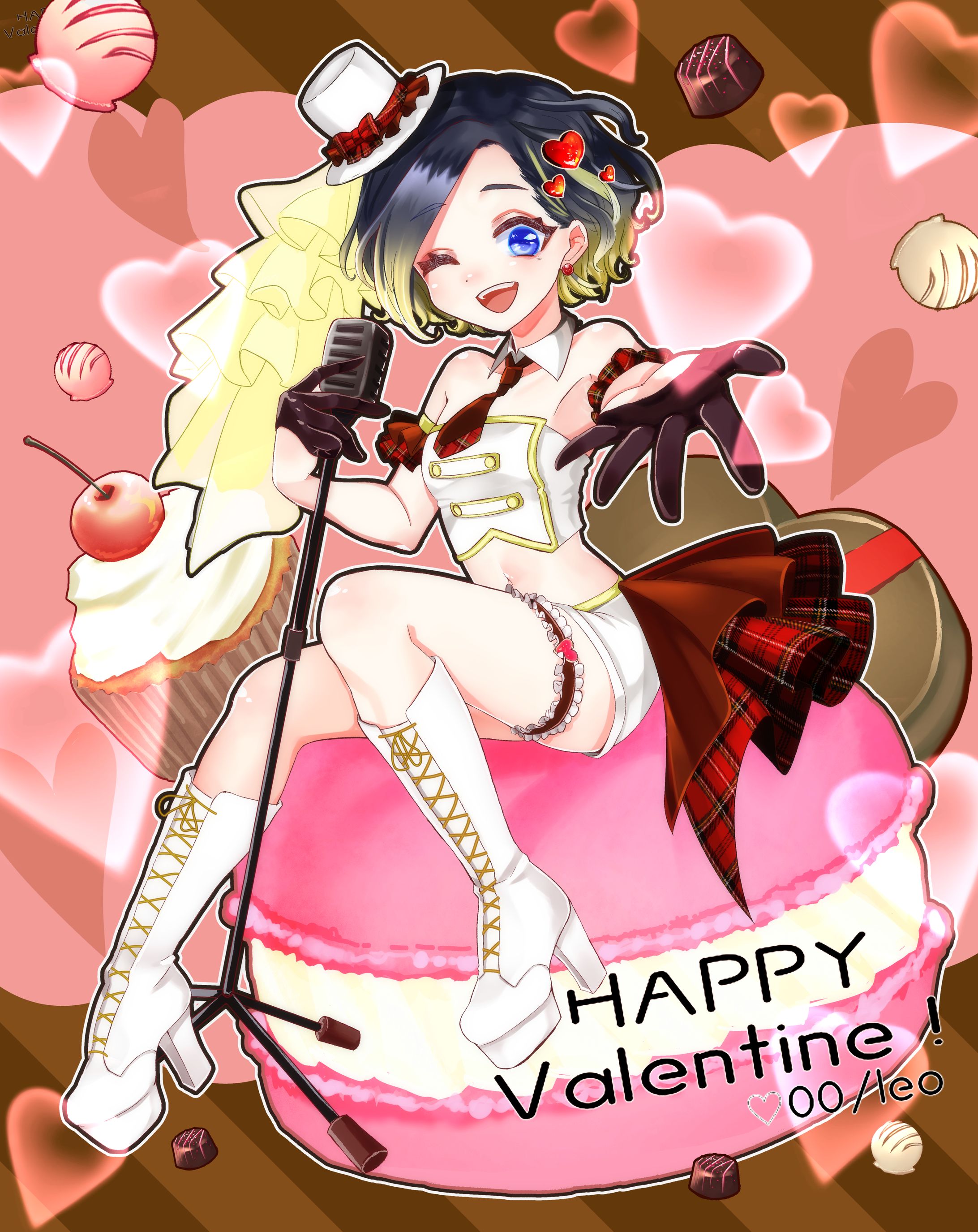 バレンタイン１枚絵-1