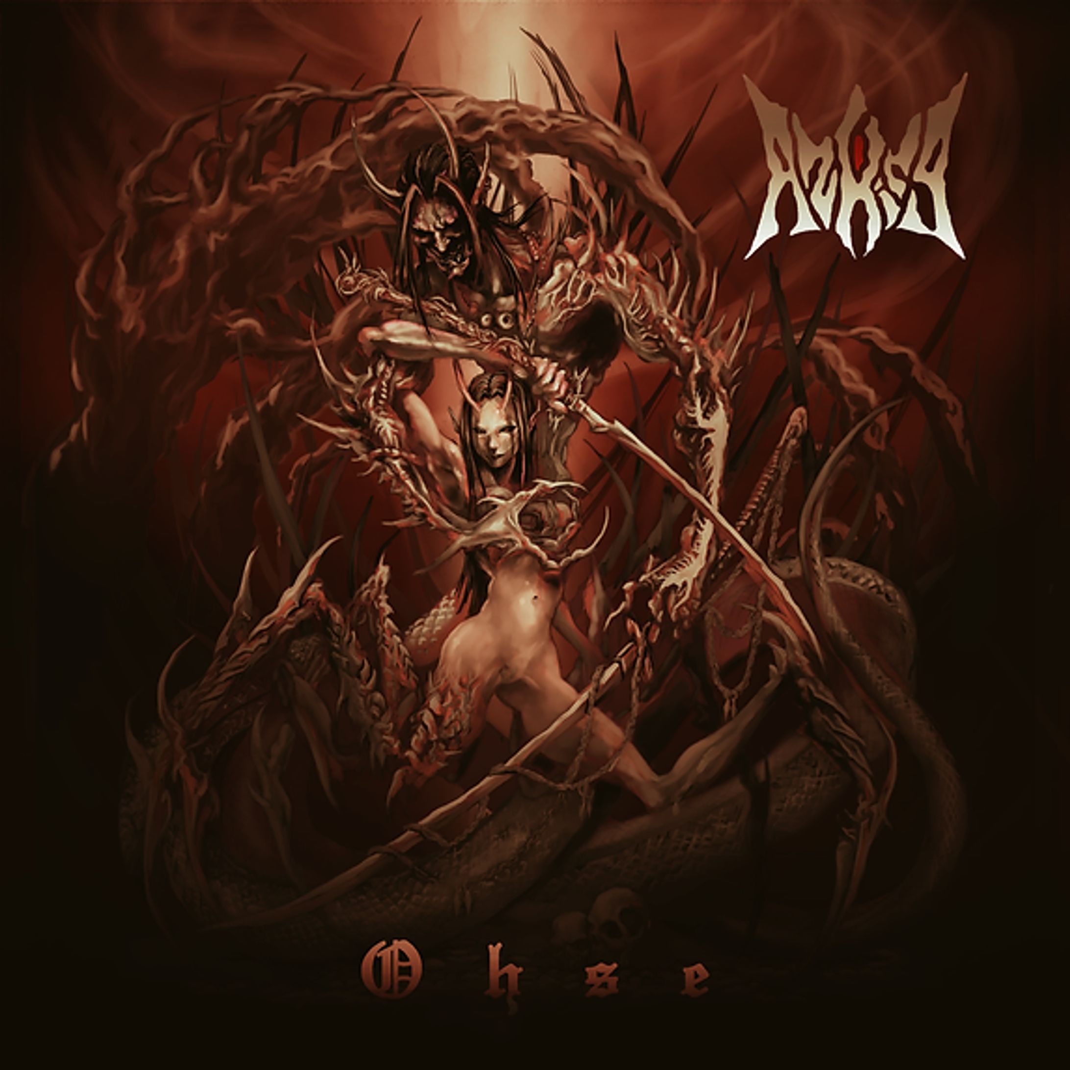 AZKING「Ohse」CD cover illust-1