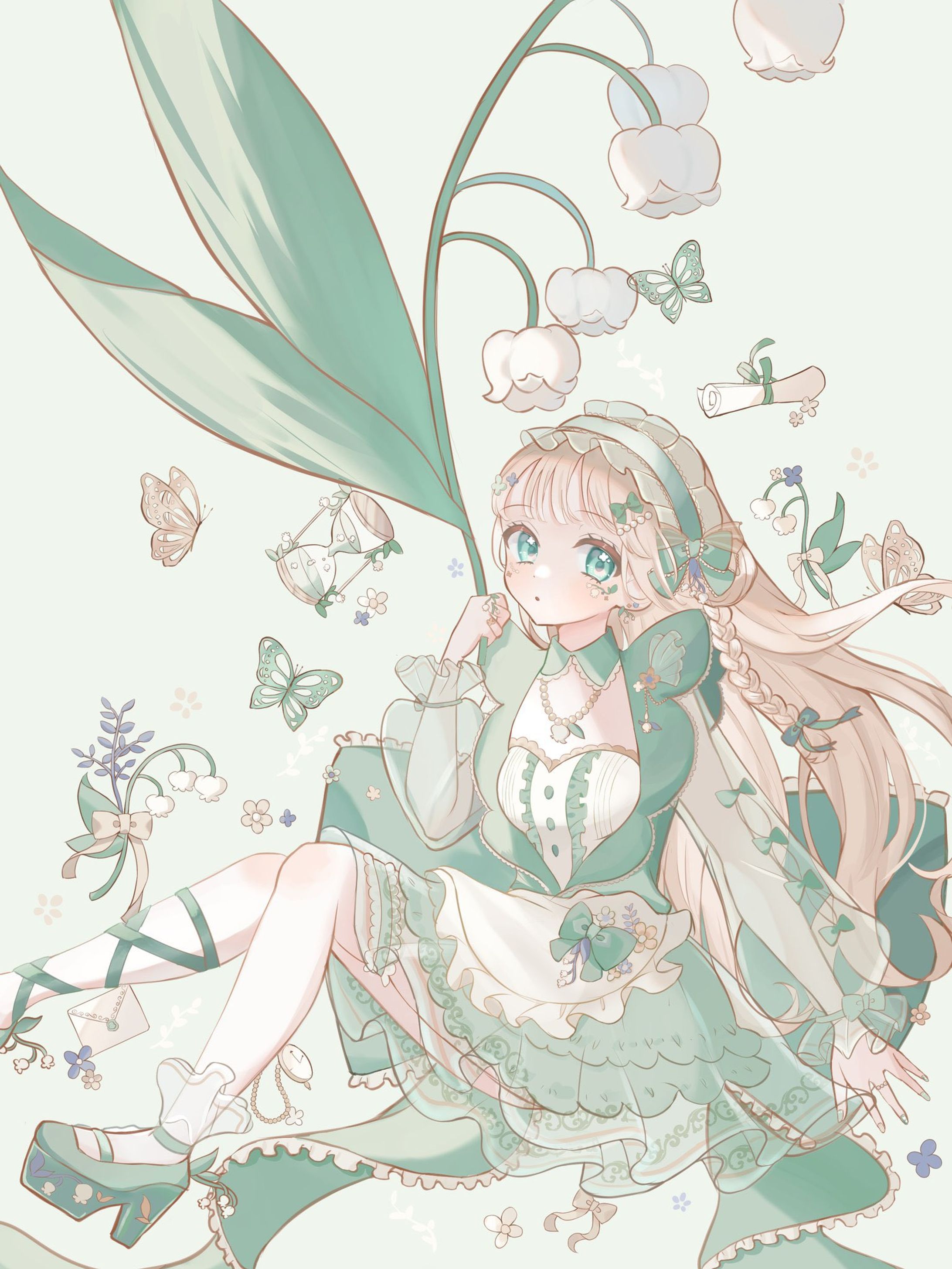 春を装う🌿🤍-1