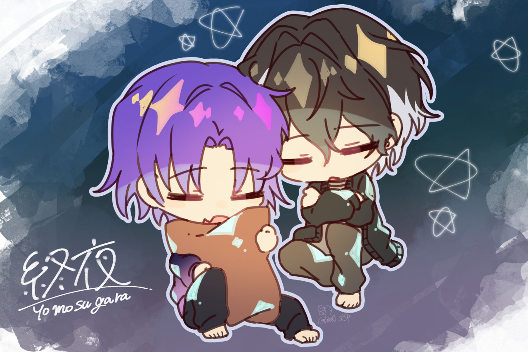 TRPG配信ファンアート-1