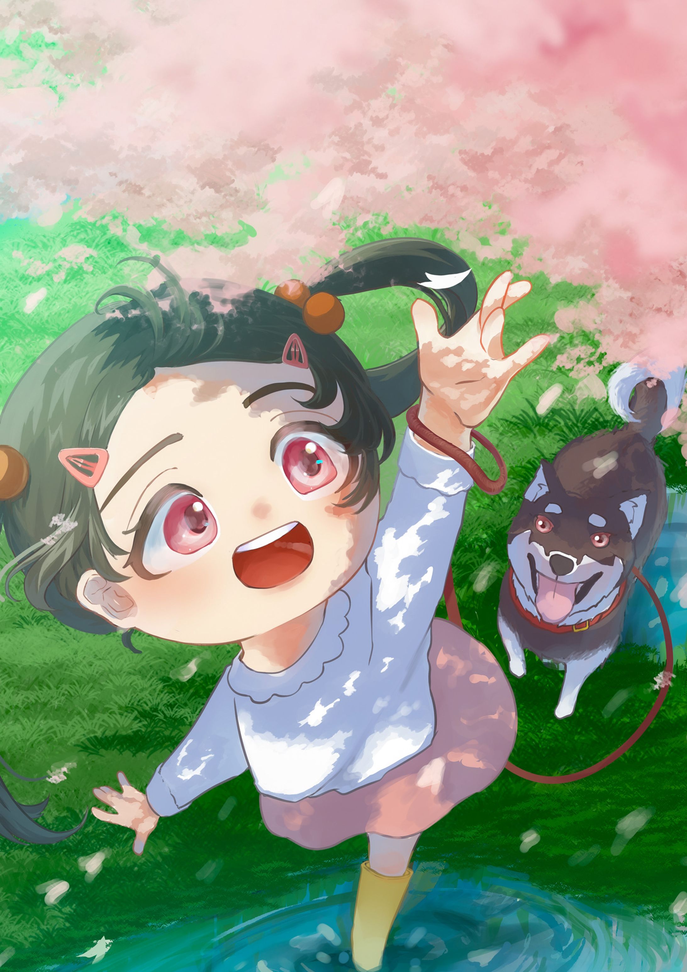 幼いキャラクターの一枚絵-1