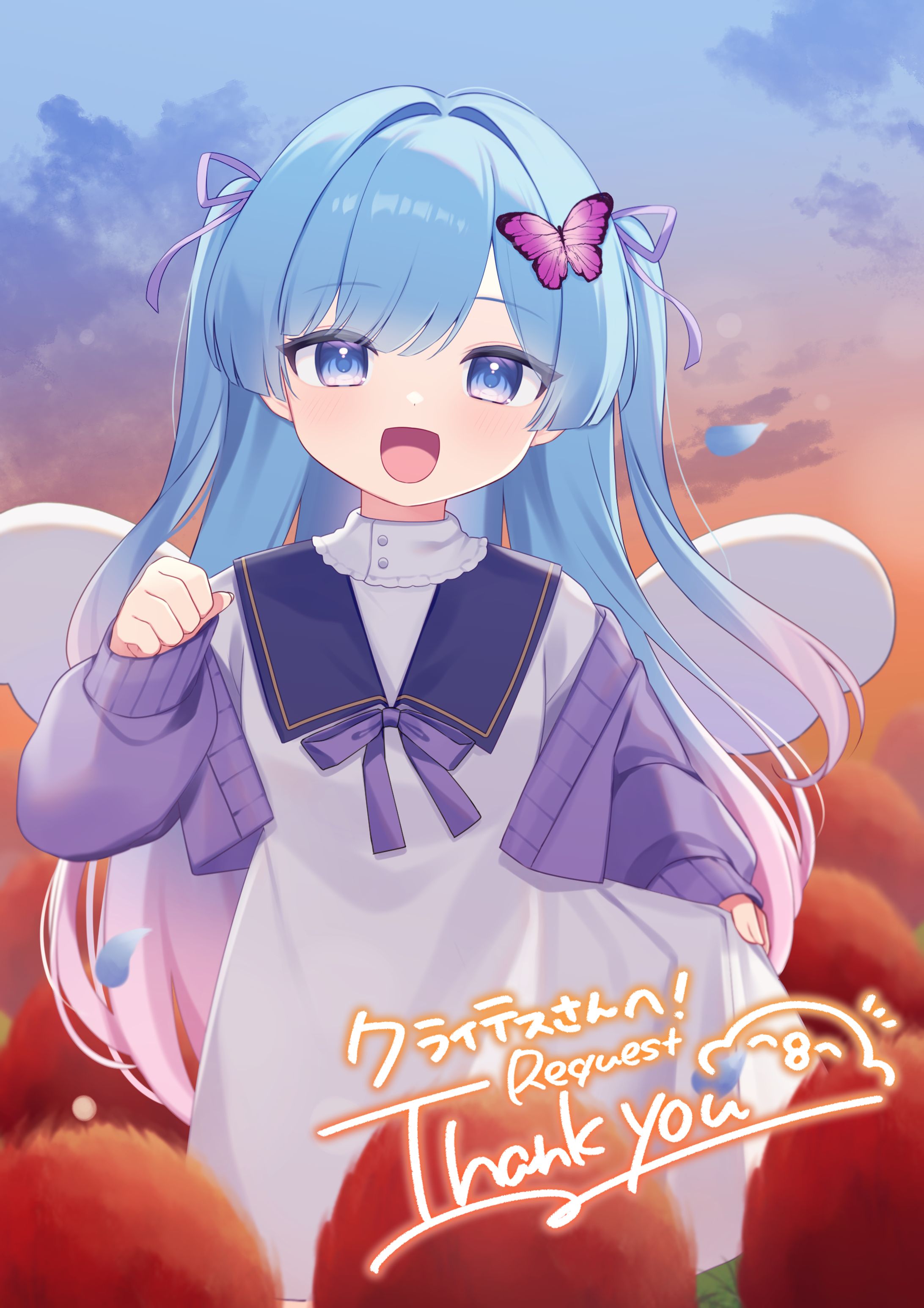 skebリクエスト 瑠璃野ねも-1