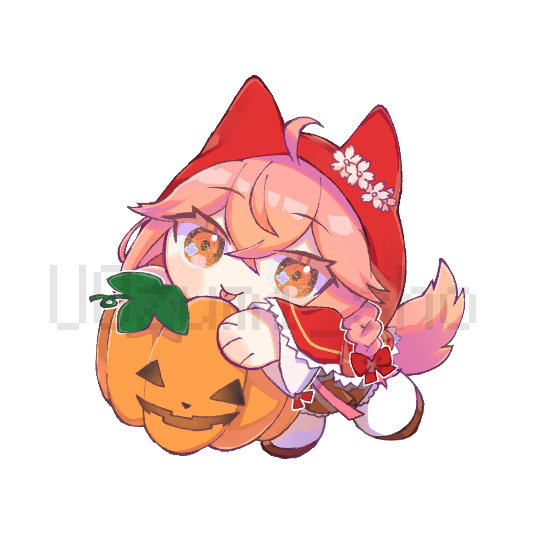 桜花やよい　ノベルティグッズイラスト-1