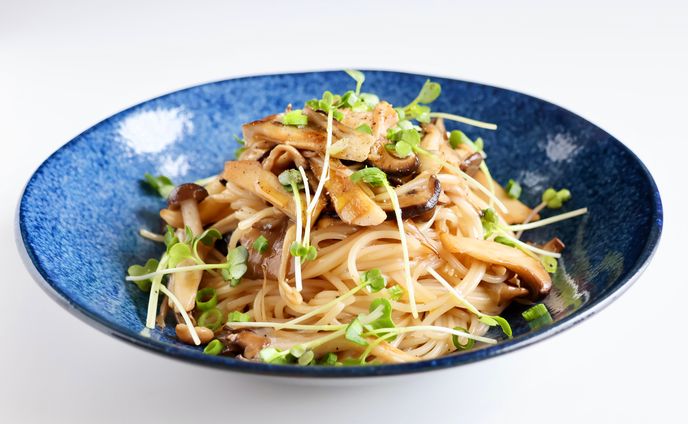 きのこの和風パスタ