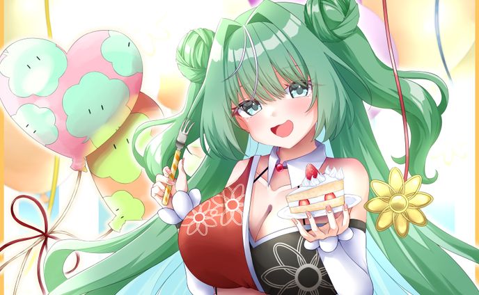 瀬利さりな様　誕生日イラスト