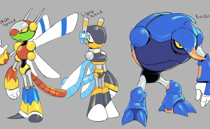 Bug Character Designs