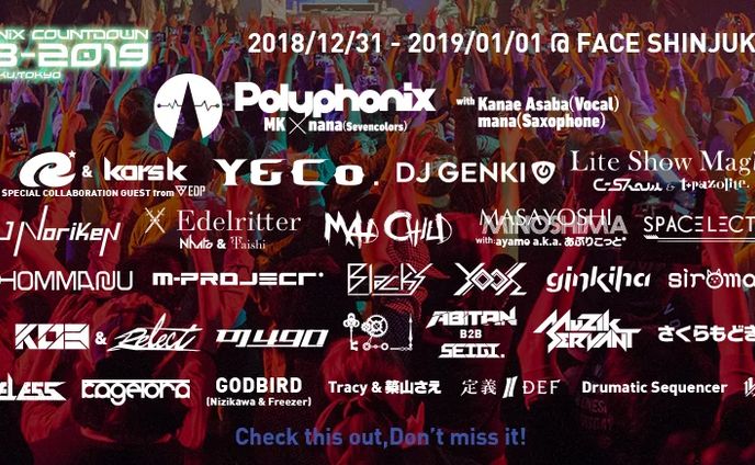 Polyphonix Countdown 2018-2019