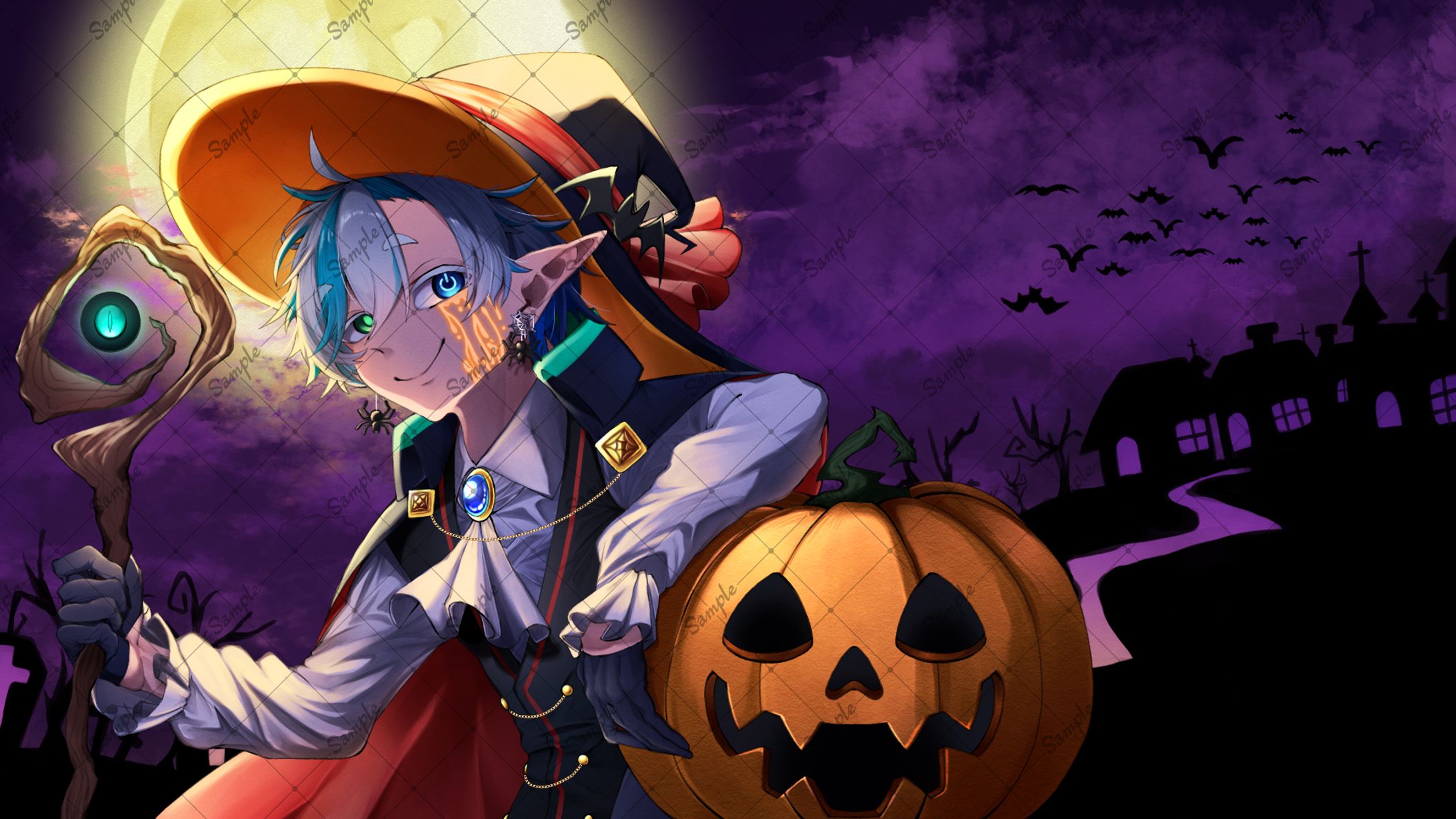 【ご依頼】翠真サイト様 Mrs.Pumpkinの滑稽な夢-1