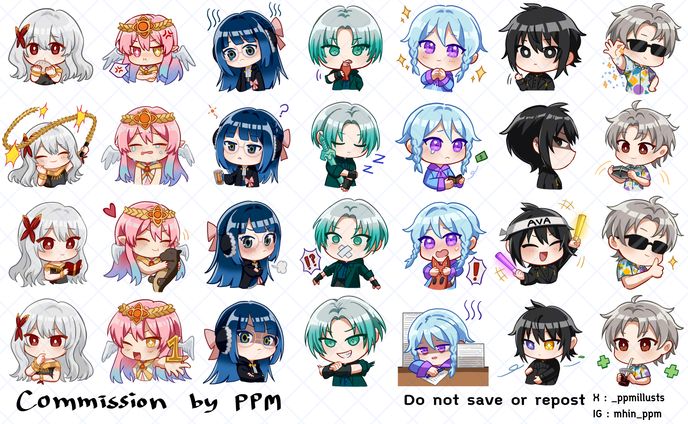 stickers、pr