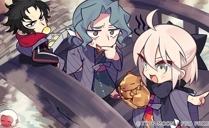 【FGO カルデア放送局 ライト版 ～ぐだぐだ2023～】配信用イラスト