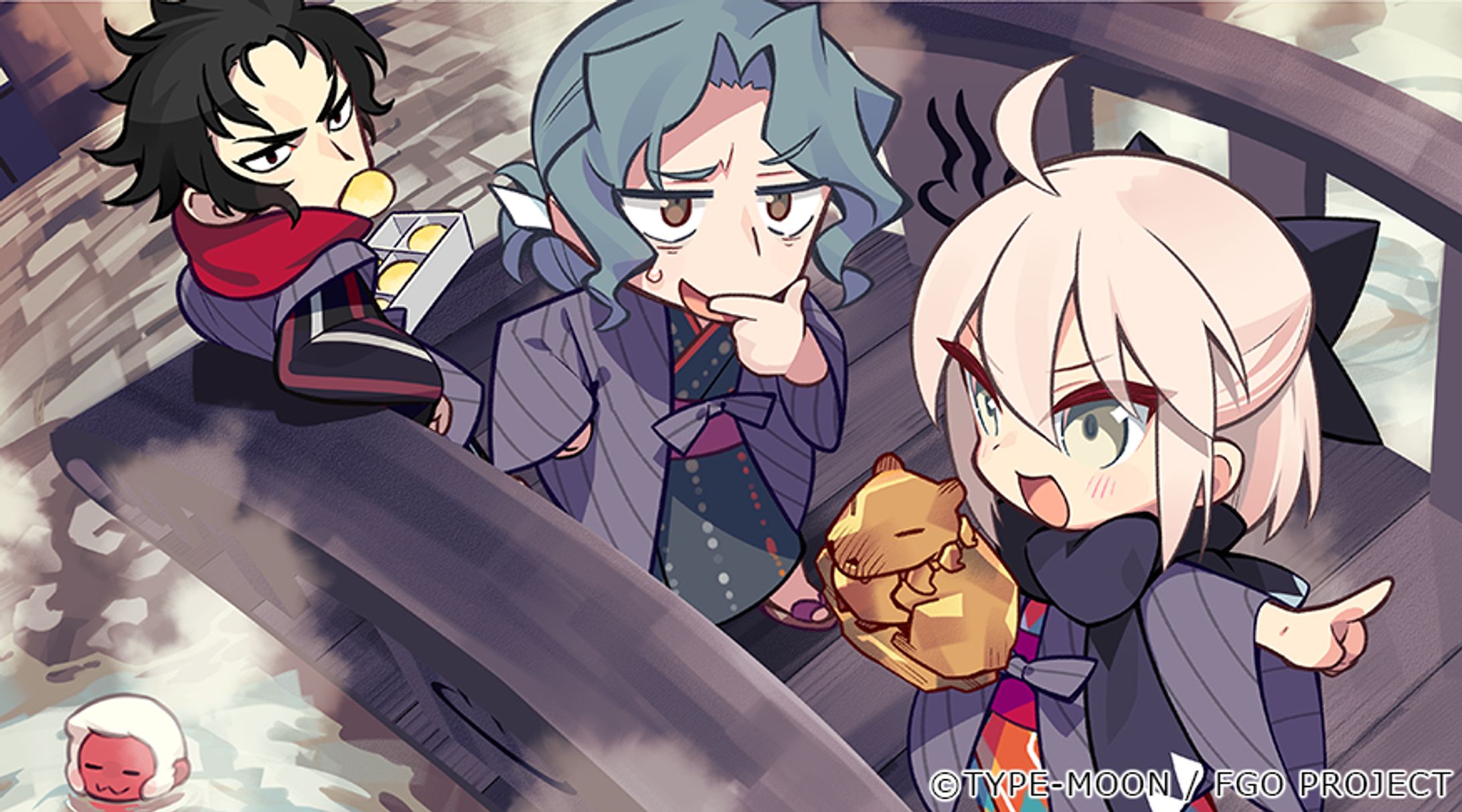 【FGO カルデア放送局 ライト版 ～ぐだぐだ2023～】配信用イラスト-1
