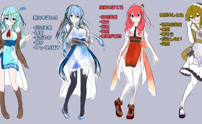 オリジナルVtuberデザイン