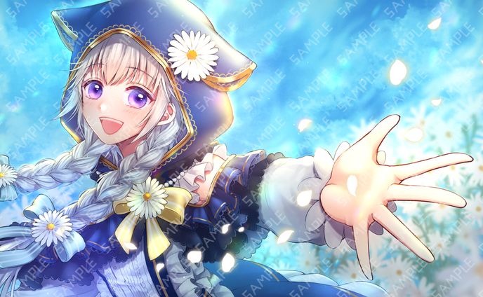 Vtuber熊野ふぁい様　配信OPイラスト