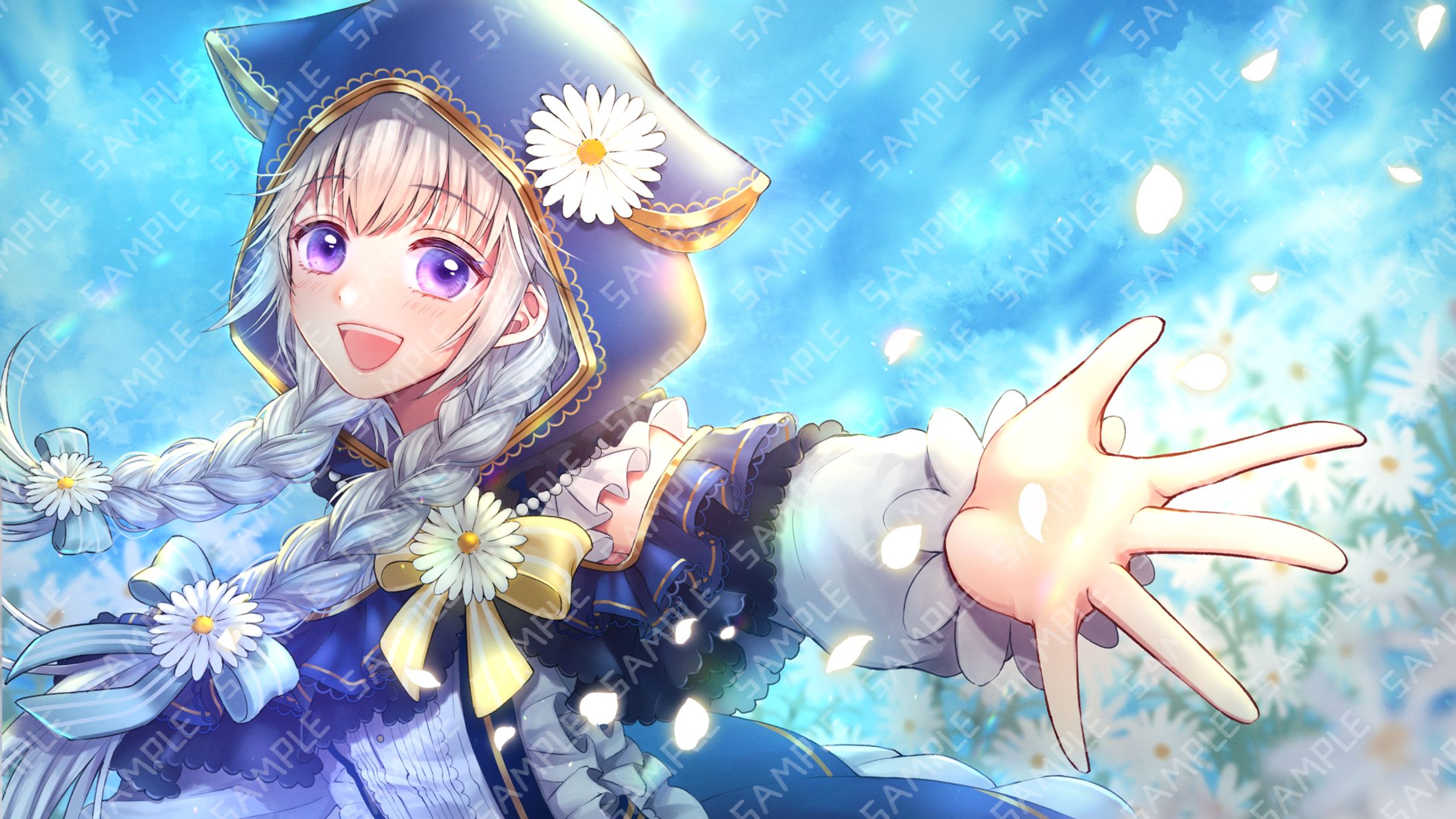 Vtuber熊野ふぁい様　配信OPイラスト-1