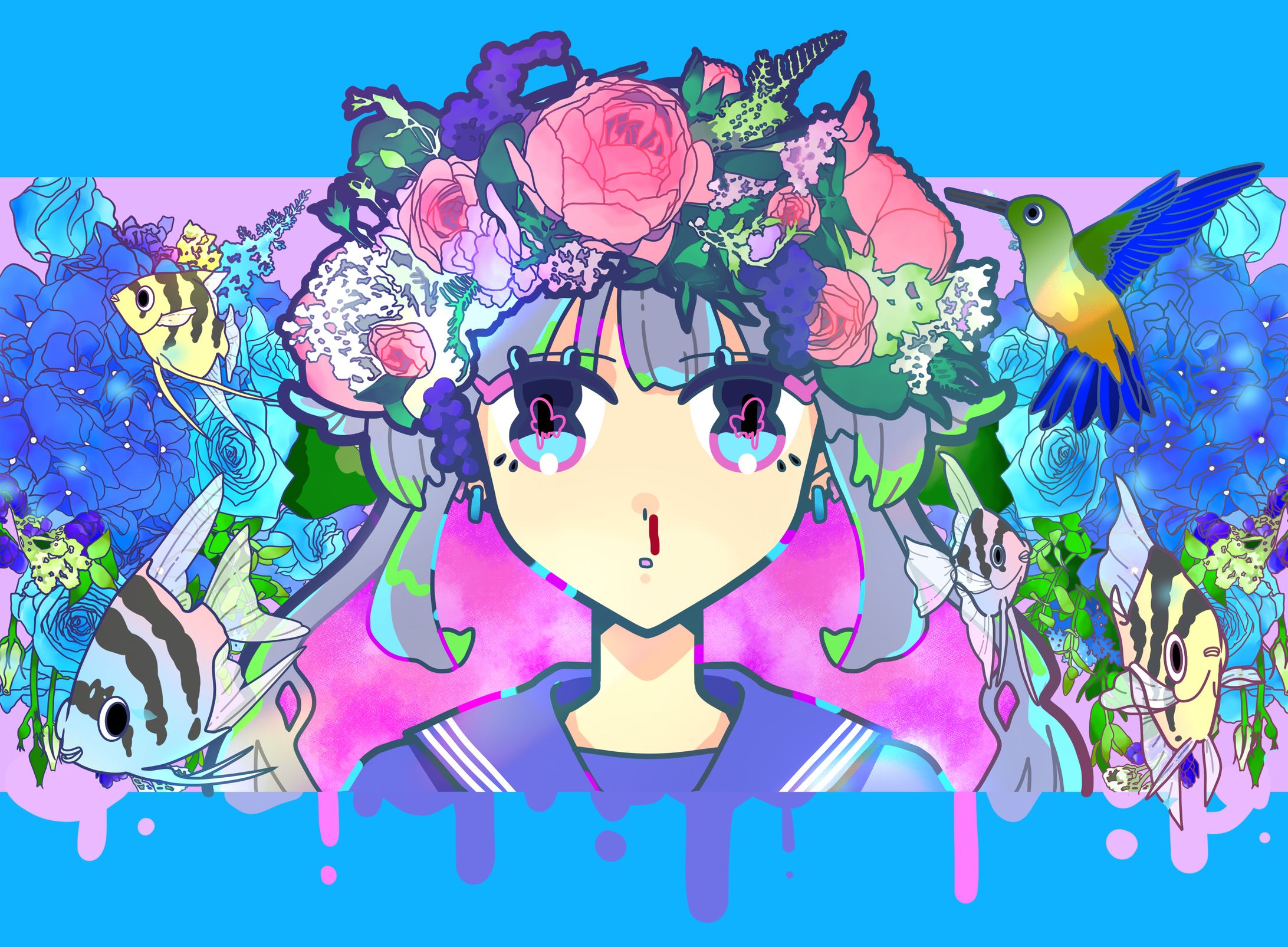 グッズ用１枚絵　初恋-1