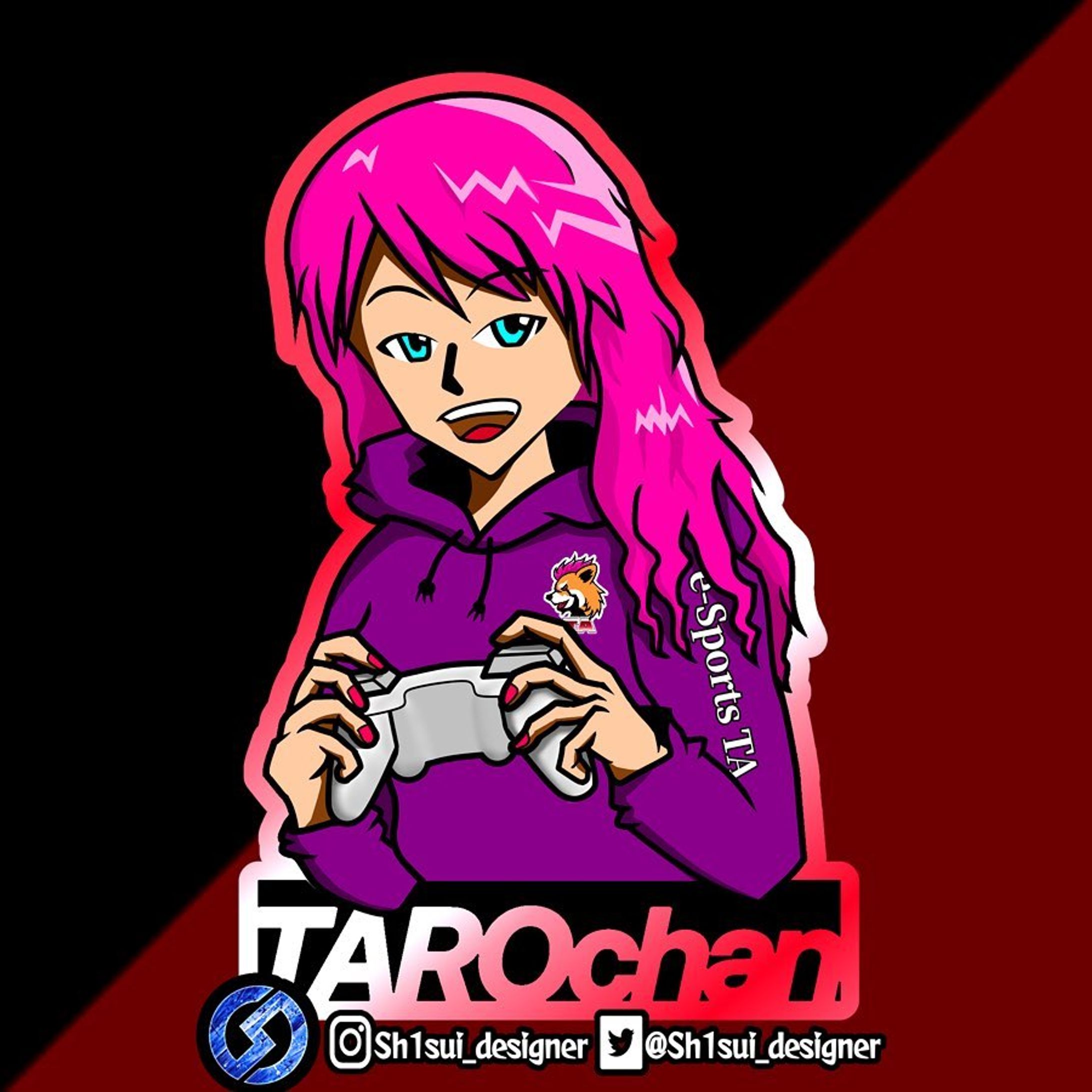 ❖Mascot logo❖

concept:ゲーマー女子

text:TAROchan

Plz Twitter Follow& like

#マスコットロゴ #Mascotlogo #キャラクターロゴ #クランアイコン #クラン #デザイン #イラスト #依頼 #マスコット 
#logo #mascot #design #logodesigner #designer #character #icon #illustration #logos #clanlogo-1