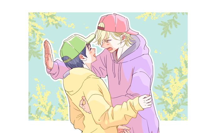 漫画　イラスト、ケモ耳
