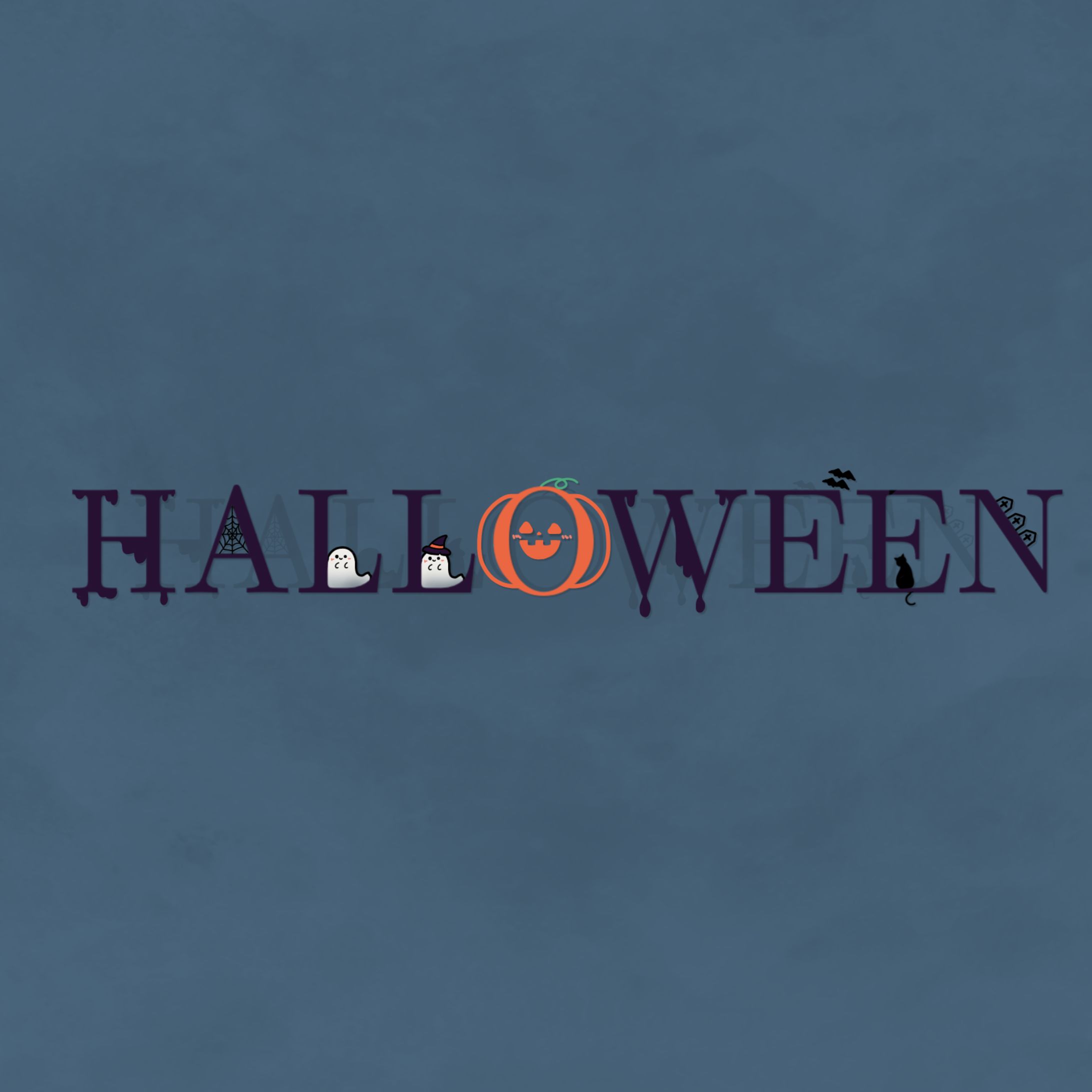 『Halloween』作字デザイン-1