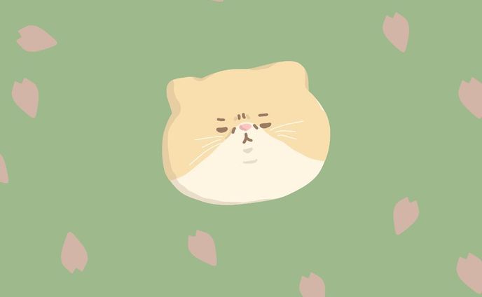桜満開やね〜お花見行きたい🌸

#イラスト#ゆるいイラスト#猫イラスト