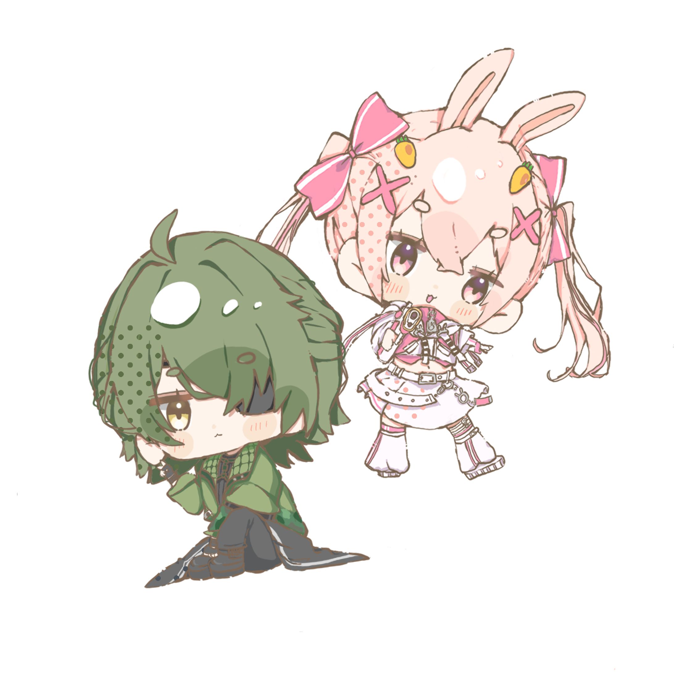 ツーショットイラスト-1