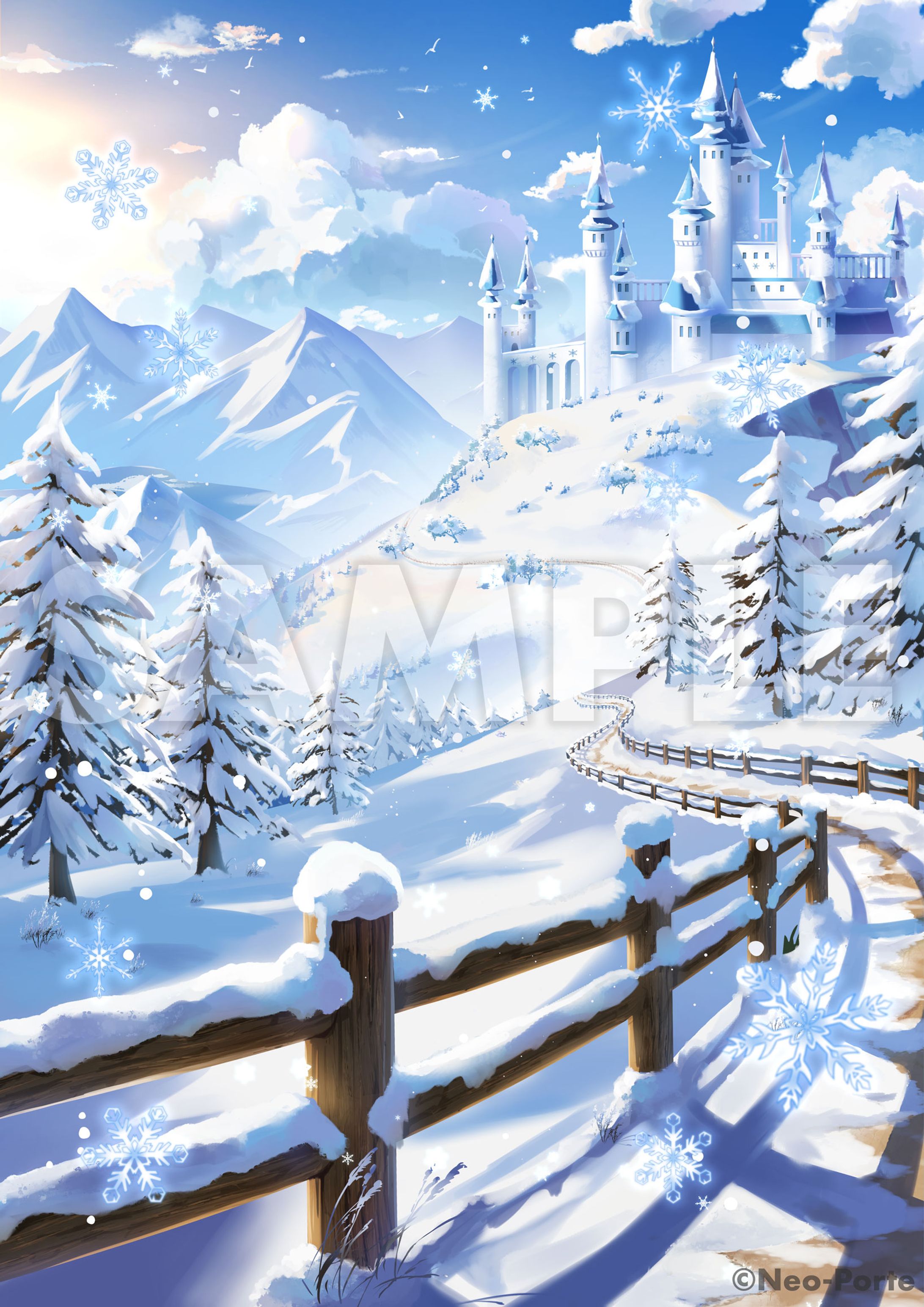 背景｜白雪レイド7周年記念グッズ-1