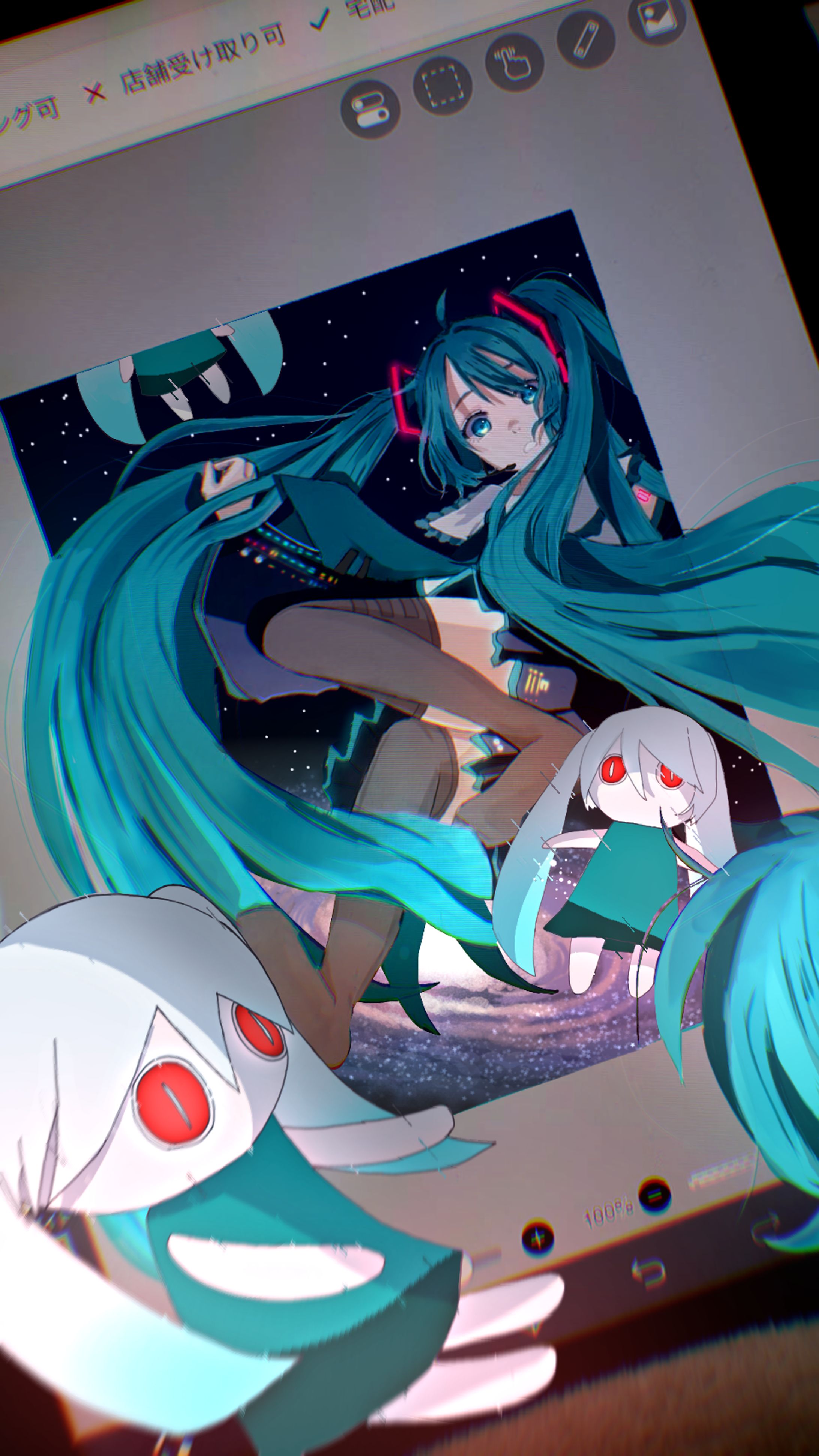 1枚絵 初音ミク様-1