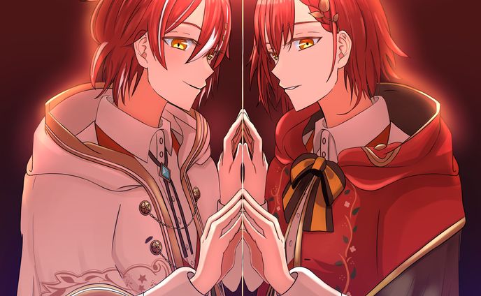 白い僕と赤い僕