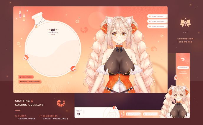 overlay set — ebikovtuber