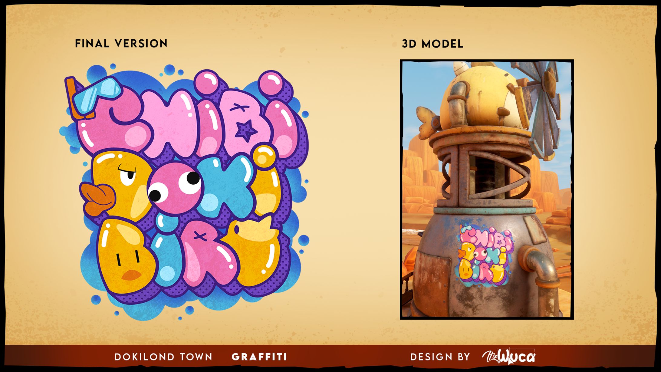 DokiBird's chibidoki graffiti-1