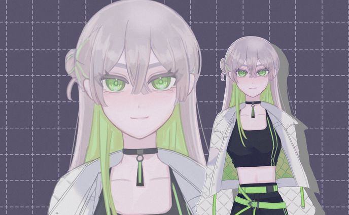 オリキャラ　立ち絵４